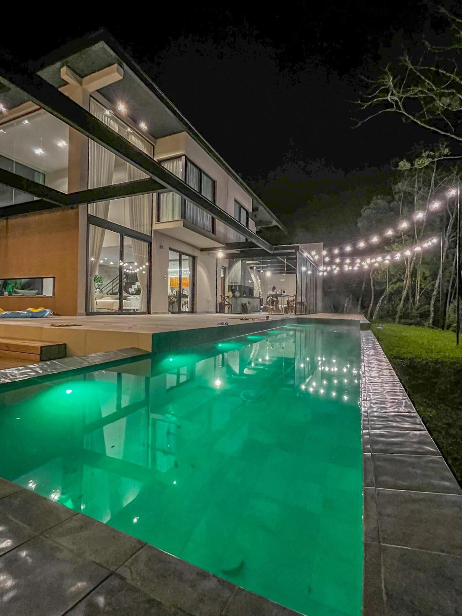 Paraiso Em Rancho Queimado Com Piscina Aquecida Exterior photo