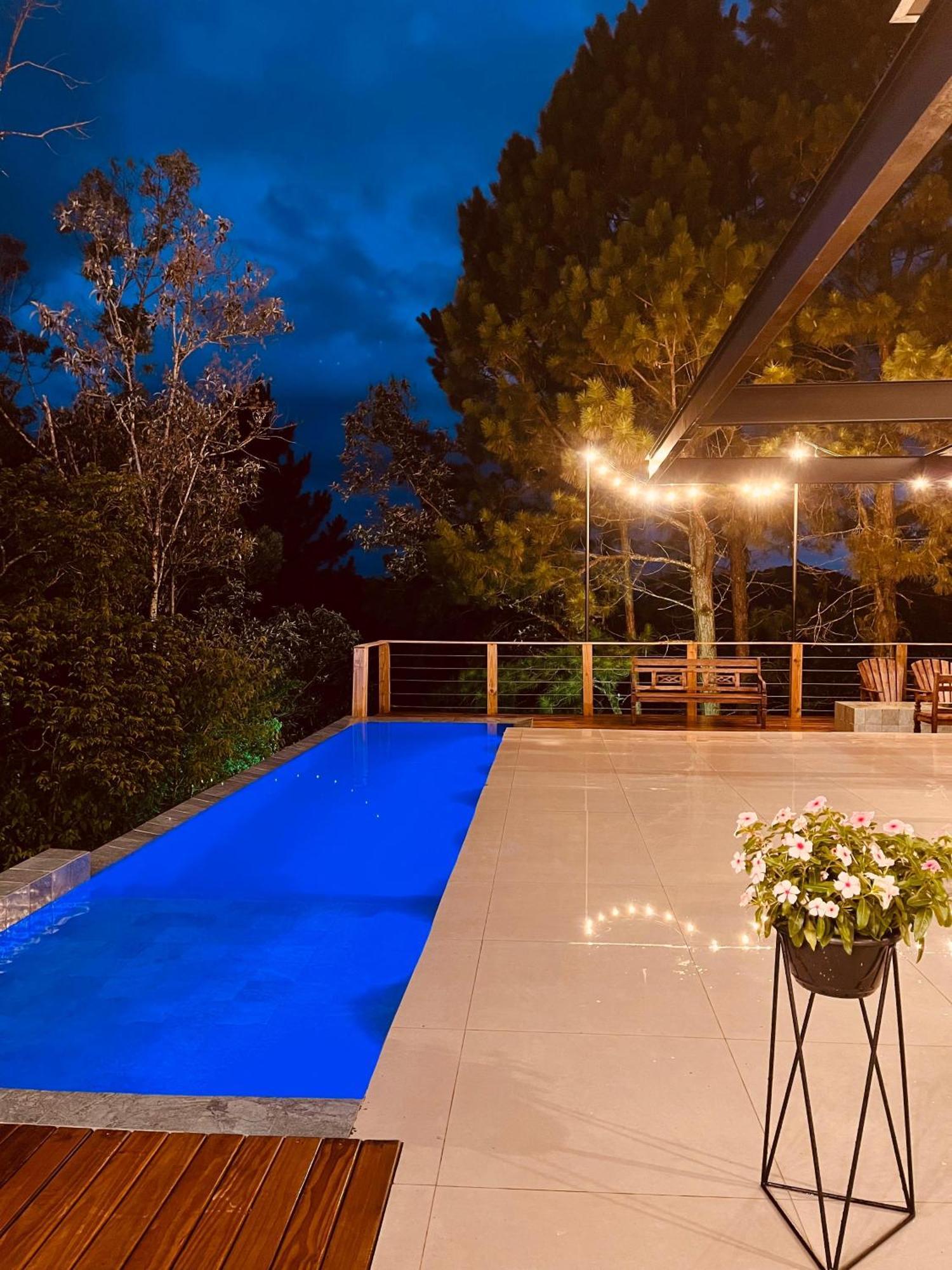 Paraiso Em Rancho Queimado Com Piscina Aquecida Exterior photo